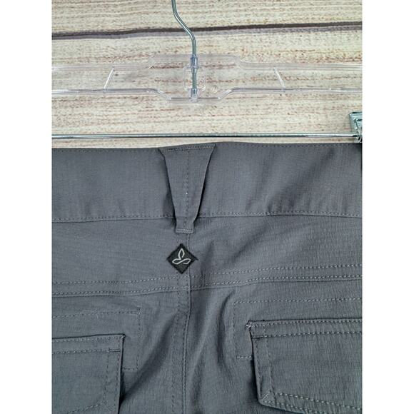 prAna Sage Cargo Hiking Convertible Pants Women's Size 8 Dark‎ Gray - Picture 5 of 14
